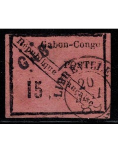 Gabon N° 014 Obli