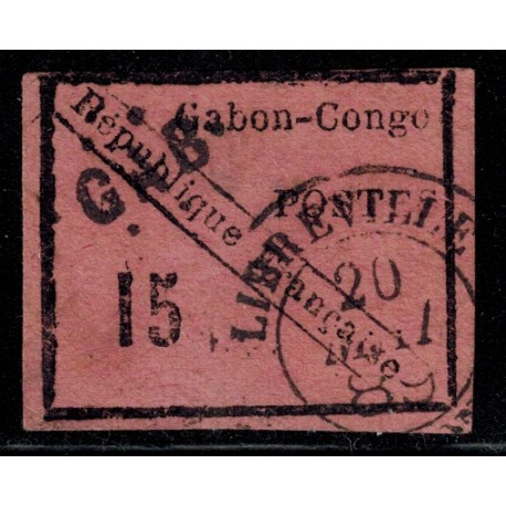 Gabon N° 014 Obli