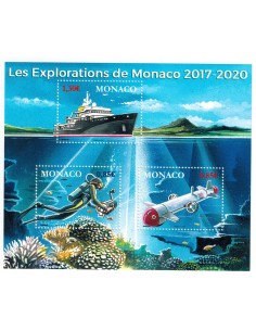 Monaco feuille du N° 2833