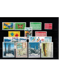 Annee complete Andorre 1992 N **