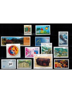Annee complete Andorre 1992 N **