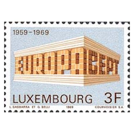Luxembourg N° 0738 N**