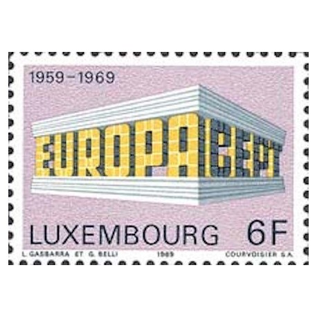 Luxembourg N° 0739 N**