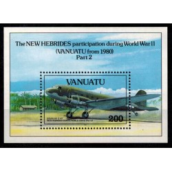 Bloc feuillet de Vanuatu N° 21