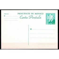 Monaco Entier postal N° 38