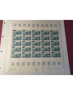 Feuille complete du N° PA120A