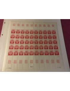 Feuille complete du N° PA120A