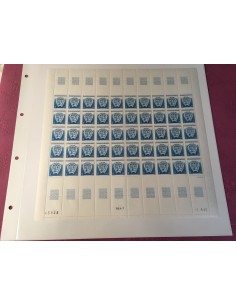 Feuille complete du N° PA120A