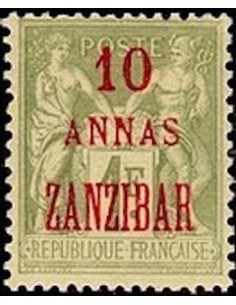 Zanzibar N° 29 Obli