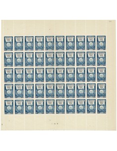 Feuille Complete du N° 0616 X25