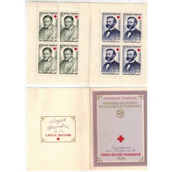 Carnet Croix rouge de 1958