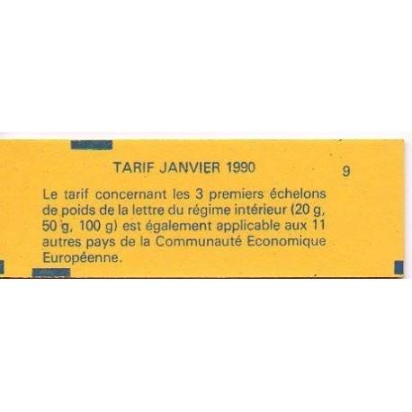 Carnet Moderne N° 2614C3