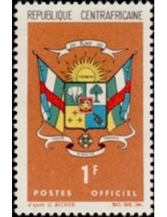 Centrafrcaine SERV N° 1 Neuf *