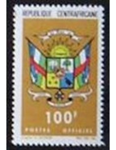 Centrafrcaine SERV N° 8 Neuf *