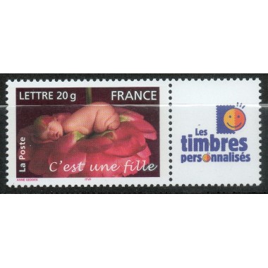 Timbre personnalise N° 3804A1