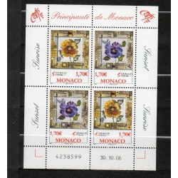 Monaco feuille du N° 2575-76