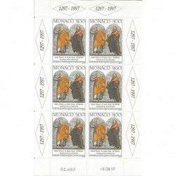 Monaco feuille du N° 2128 Neuf **