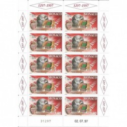 Monaco feuille du N° 2126 Neuf **