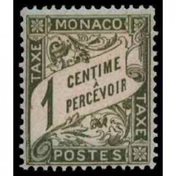 Monaco TA Neuf * N° 0001