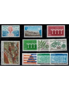 Annee complete Andorre 1984 N **