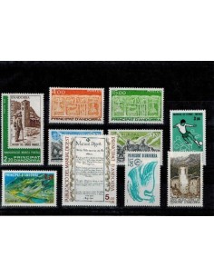 Annee complete Andorre 1986 N **