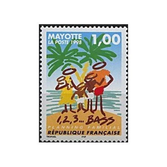 Mayotte N° 054 Neuf **