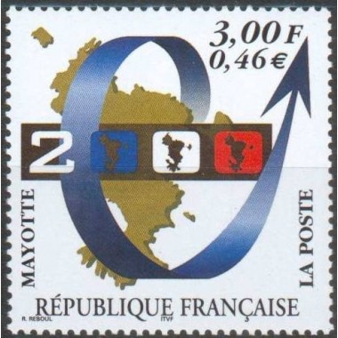 Mayotte N° 080 Neuf **