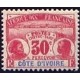 Cote d'Ivoire N° TA005 Obli