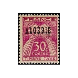 ALGERIE Taxe N° 34 N *