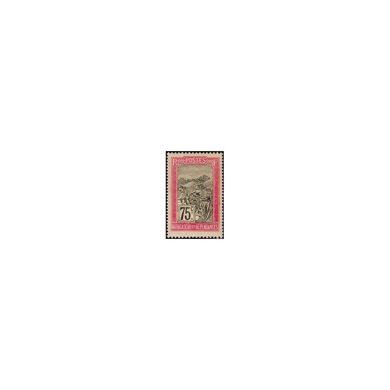 Madagascar N° 107 Obli