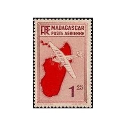 Madagascar N° PA 002 Obli