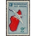 Madagascar N° PA 005 Obli
