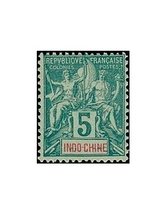 Indochine N° 006 Obli