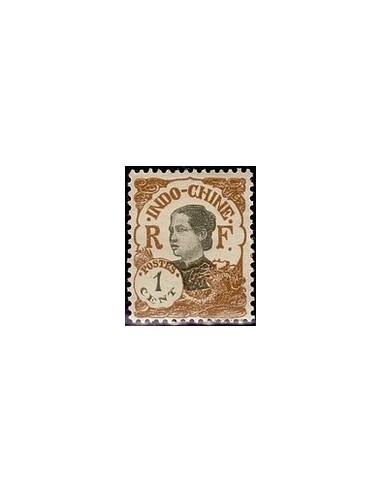 Indochine N° 100 Obli