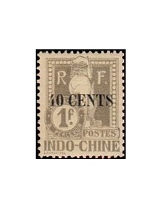 Indochine N° TA 028 Obli