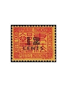 Indochine N° TA 068 Obli