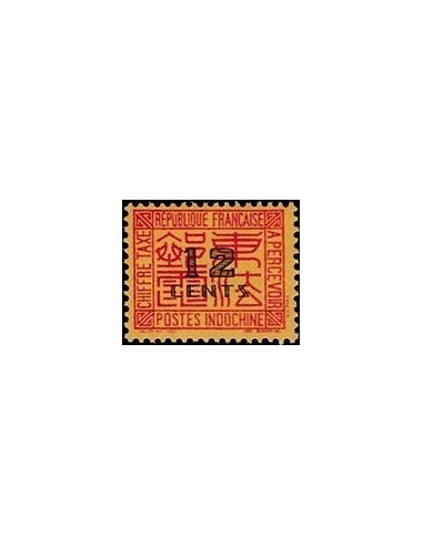Indochine N° TA 068 Obli