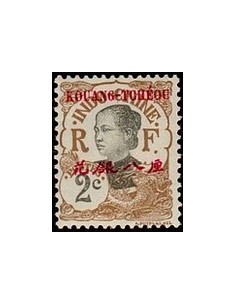 Kouang-Tcheou N° 019 Obli