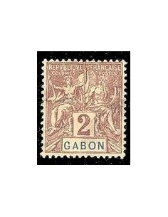 Gabon N° 017 N *