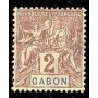 Gabon N° 017 Obli