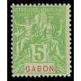 Gabon N° 019 Obli