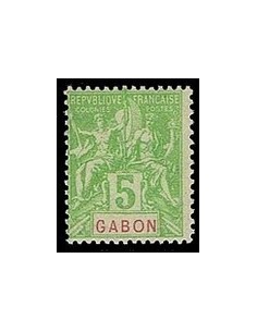 Gabon N° 019 Obli