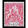Gabon N° 020 Obli