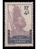 Gabon N° 035 Obli