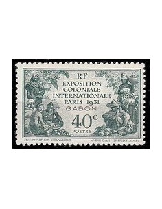 Gabon N° 121 Obli