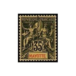 Mayotte N° 018 Obli
