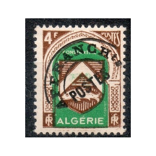 Algerie Preo N° 016 Obli