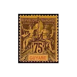 Guyane N° 041 Obli