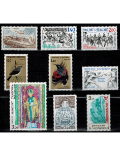 Annee complete Andorre 1983 N **