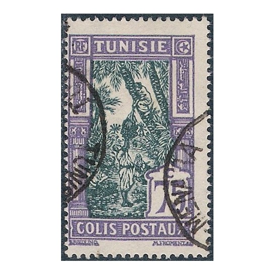 Tunisie CP N° 18 Obli